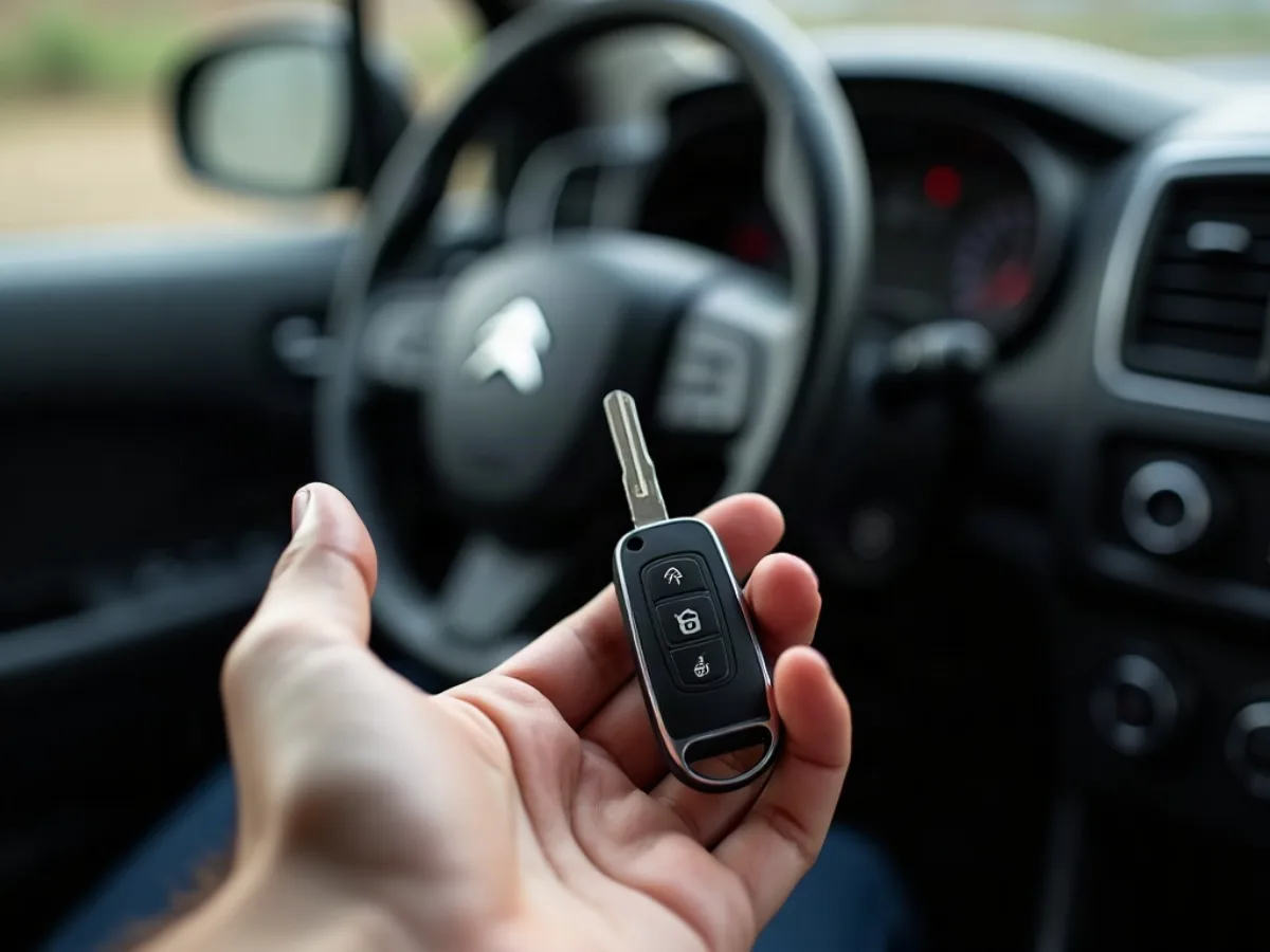 Citroën C3 araç anahtarı