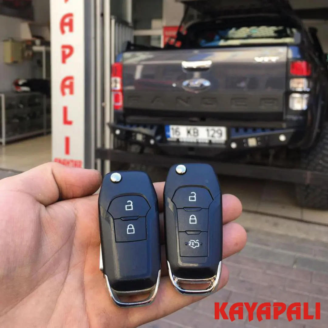 Ford Ranger için üretilen yedek anahtarlar
