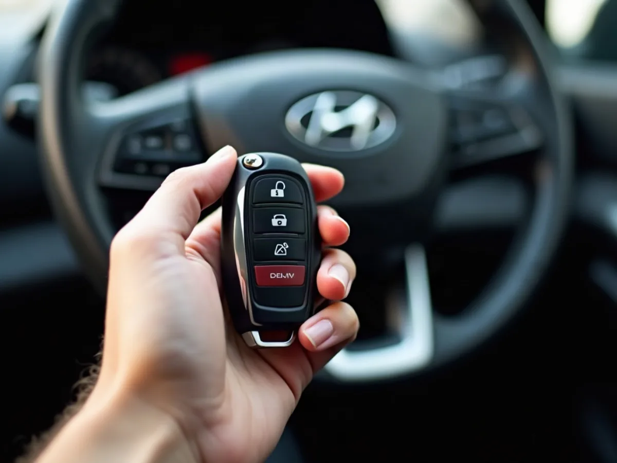 Hyundai i20 araç anahtarı