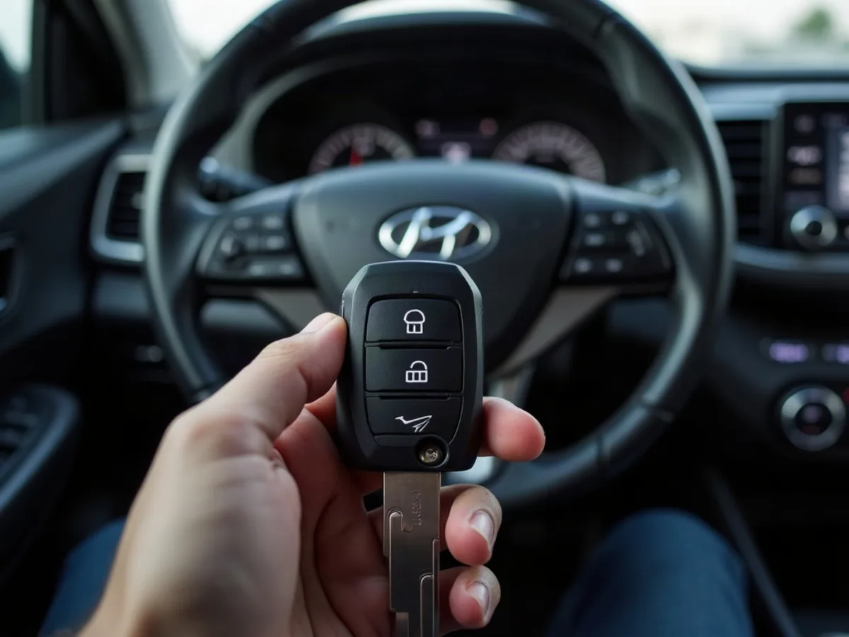 Hyundai Tucson araç anahtarı