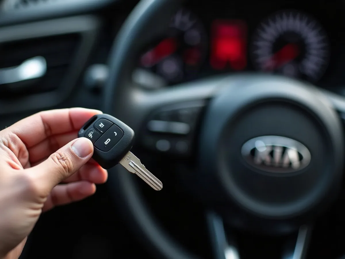 Kia Sportage araç anahtarı