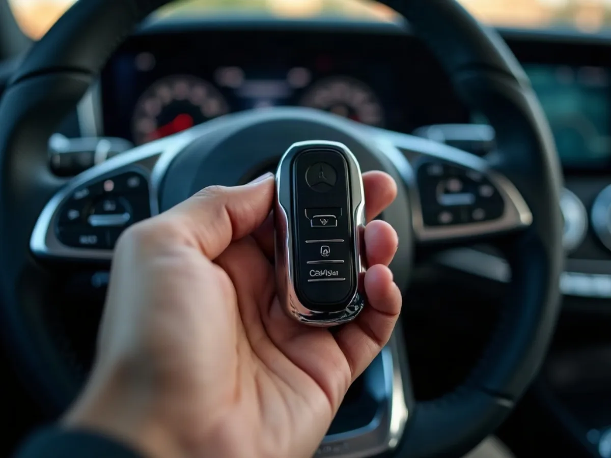 Mercedes-Benz C-Serisi araç anahtarı
