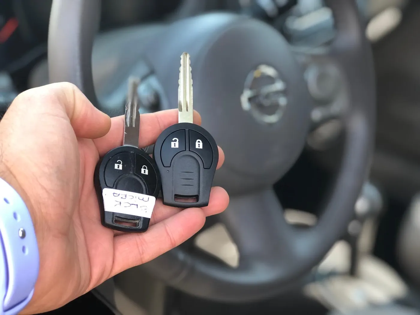 Nissan araç anahtarı