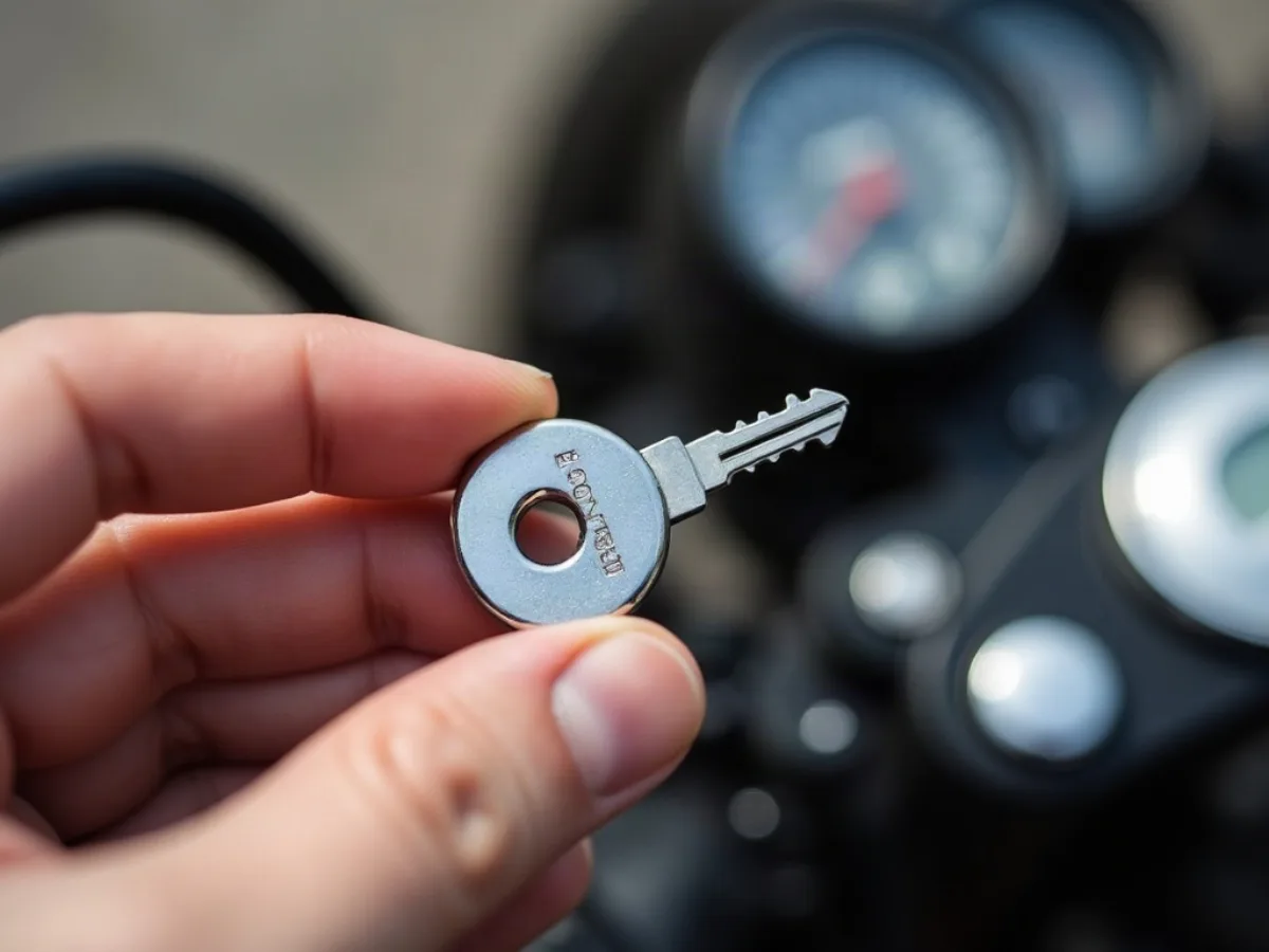 RKS Fusion motosiklet anahtarı