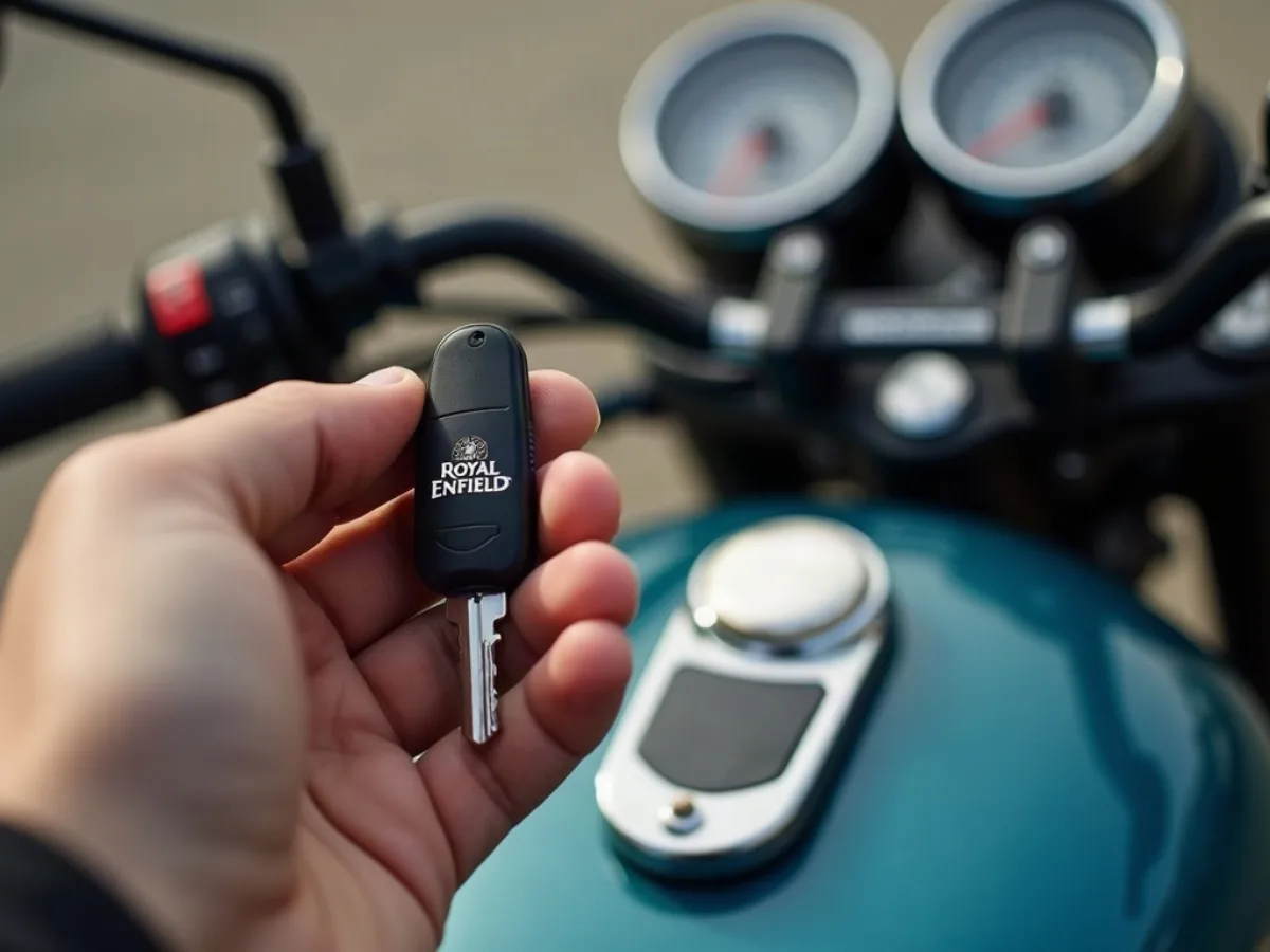 Royal Enfield Classic 350 motosiklet anahtarı