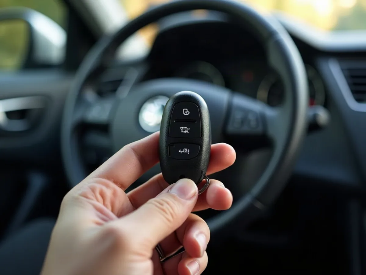 Škoda Fabia araç anahtarı