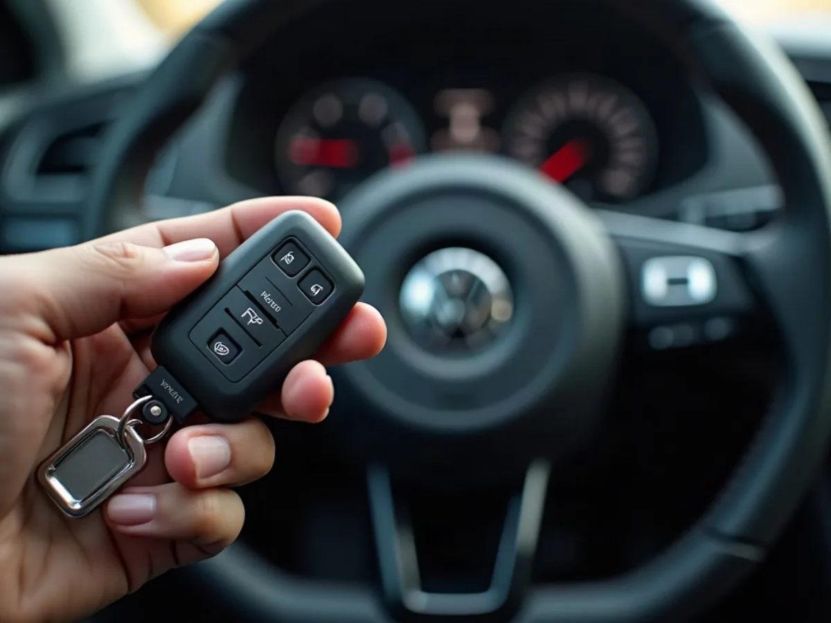 Volkswagen Polo araç anahtarı